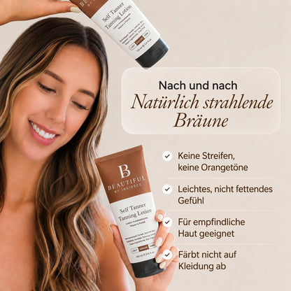 🔥Bis zu 75 % Rabatt auf Insidece® Hydrating Sunless Tanning Loti 🌞Kein orangefarbener Teint, streifenfreier Glanz