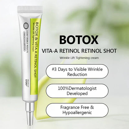 Gewinnen Sie jetzt jugendliche Haut zurück💫BOTOX & VITA A RETINOL SHOT Faltenglättende Straffungscreme