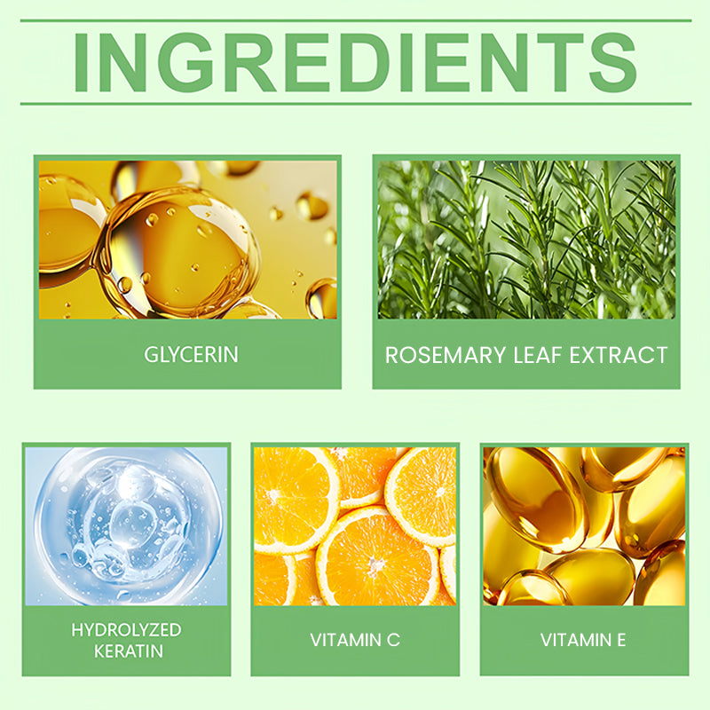 🔥🔥Rosmarin Hydrolysiertes Keratin Shampoo